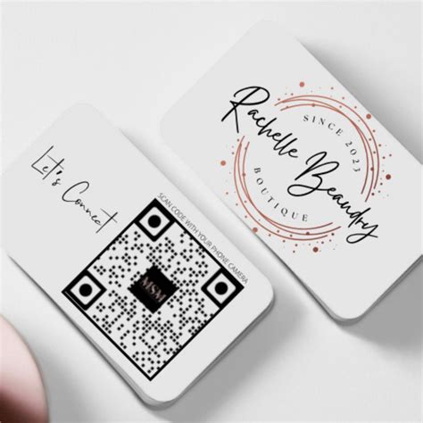 scannable business cards